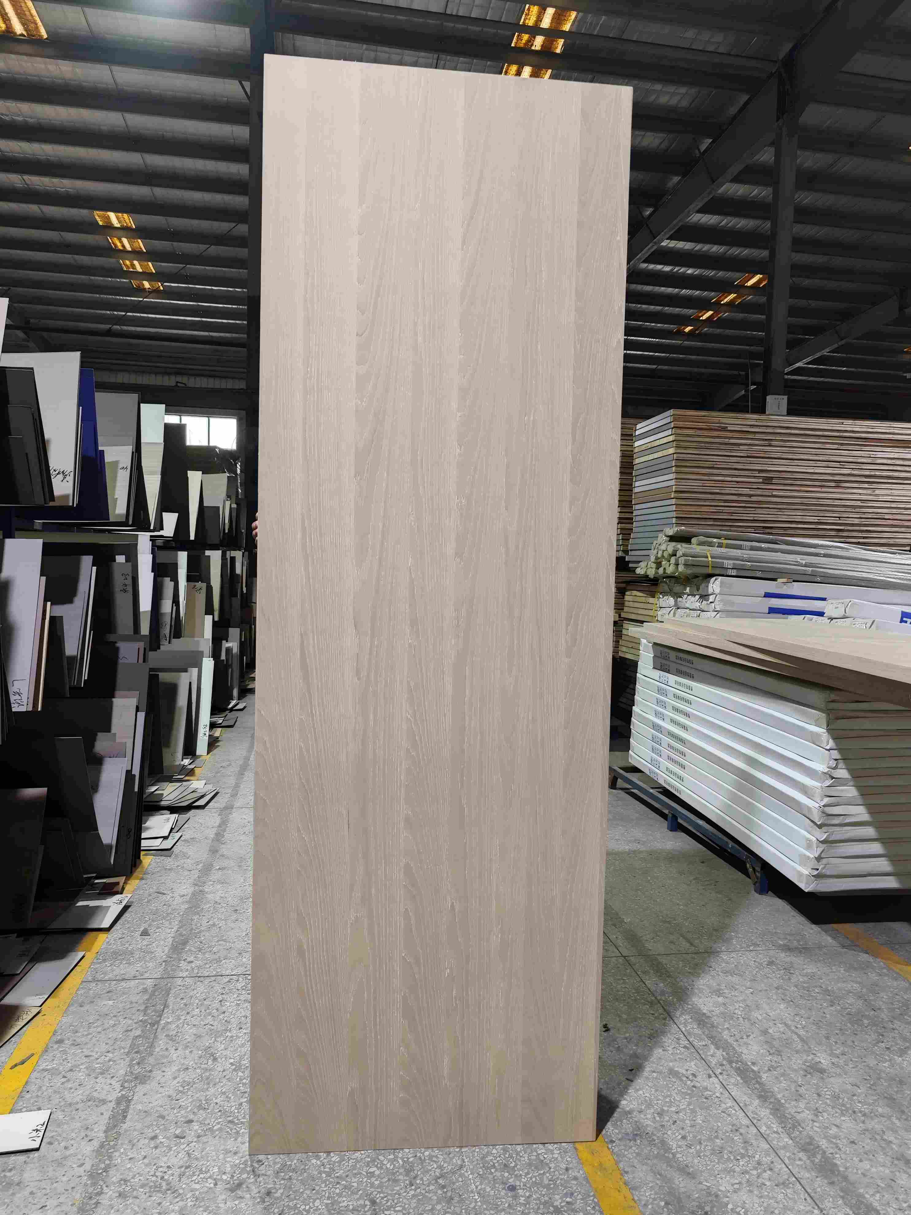BC1996-High-end customize wood veneer paint door(1)