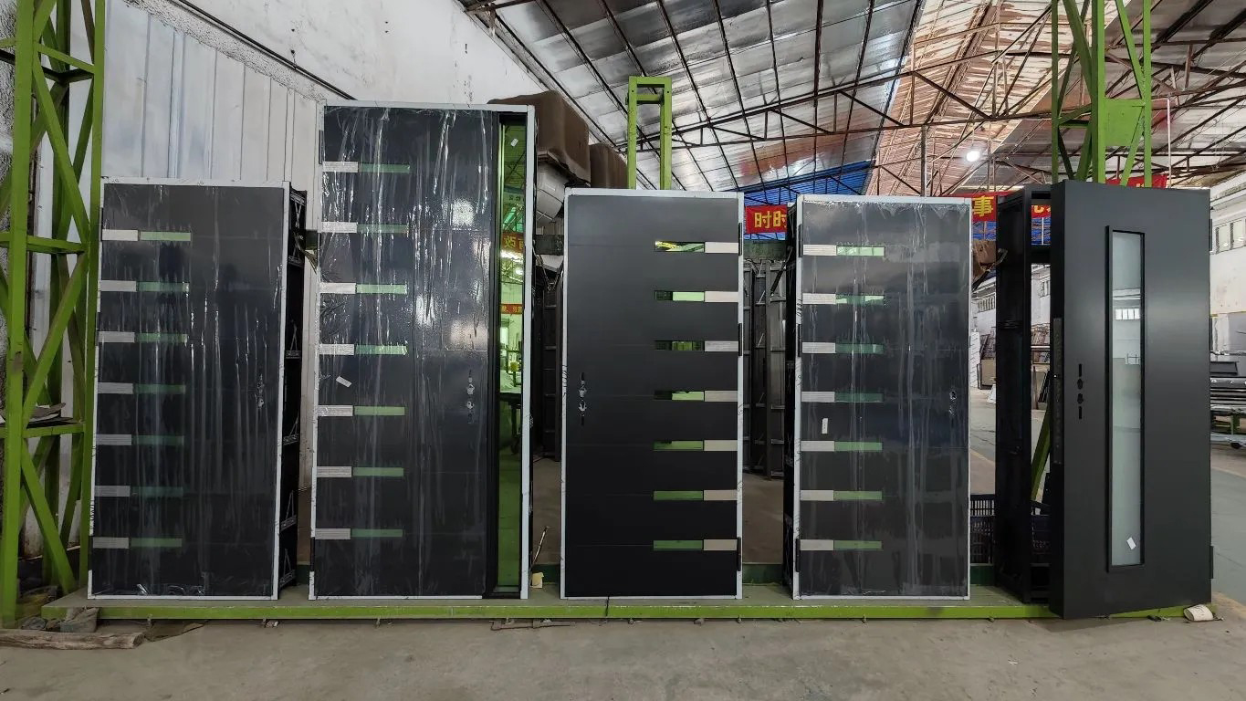 BC1400-Stainless steel entrance door