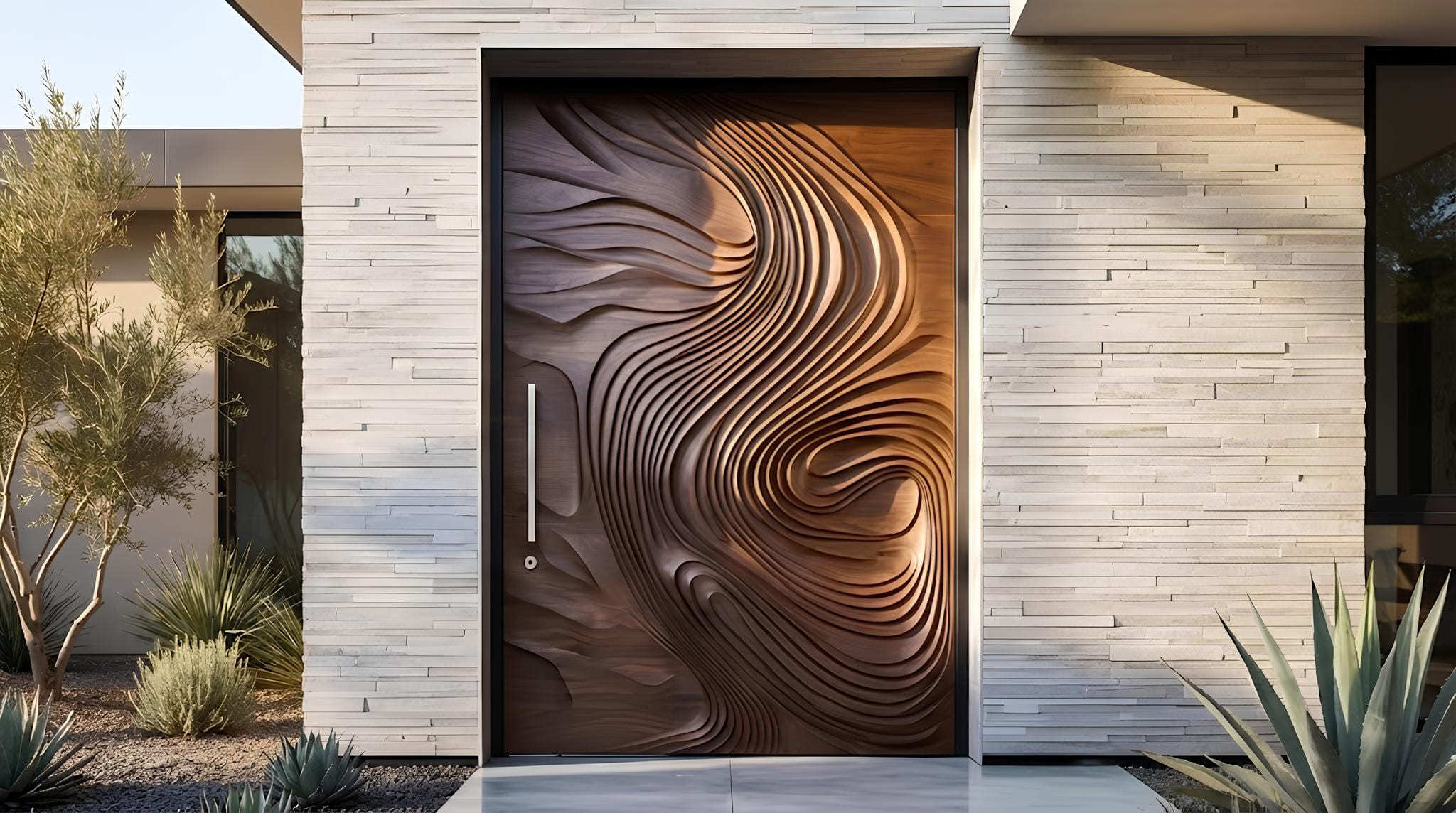 Sublimer les projets architecturaux grâce à des portes d'entrée sur mesure