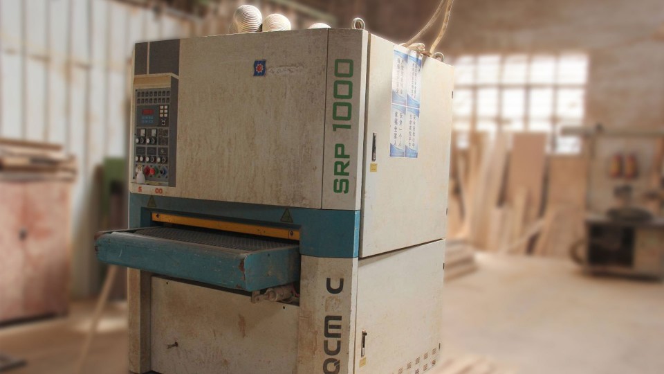 Surface grinding and polishing machine