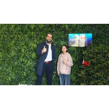 Algerian Designer Visits BLOSSOM CHEER to Discuss Aluminum Door Material Import Plans