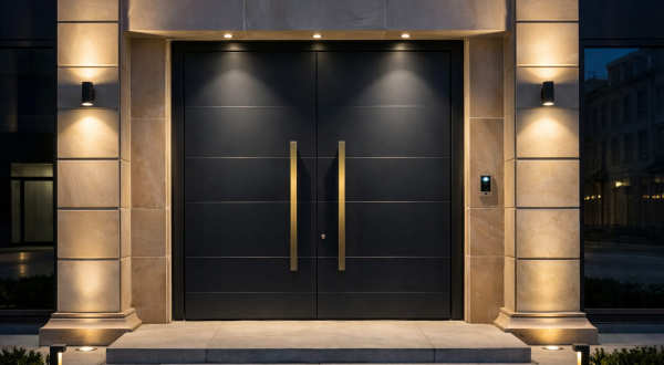 Spécification des portes extérieures des bâtiments commerciaux : Guide technique d'approvisionnement