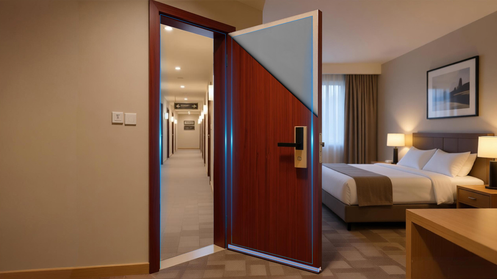Acoustic Door Structure