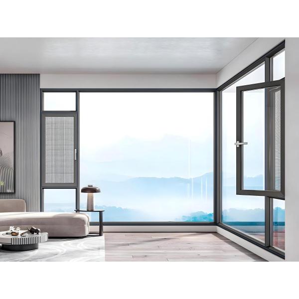 BC-115/118/120 Multi-Cavity Thermal Break Aluminum Casement Window Systems with Concealed Drainage