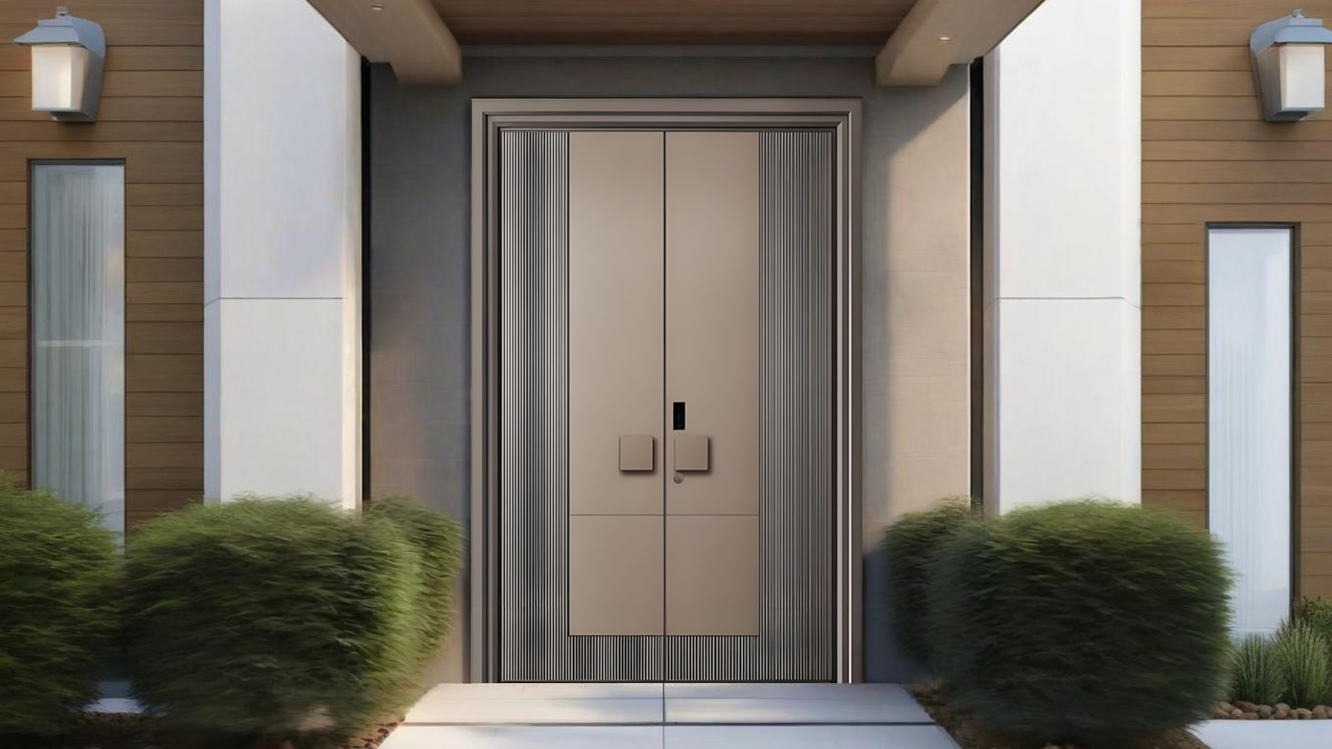 Industrial-grade Cast Aluminum Armored Door system