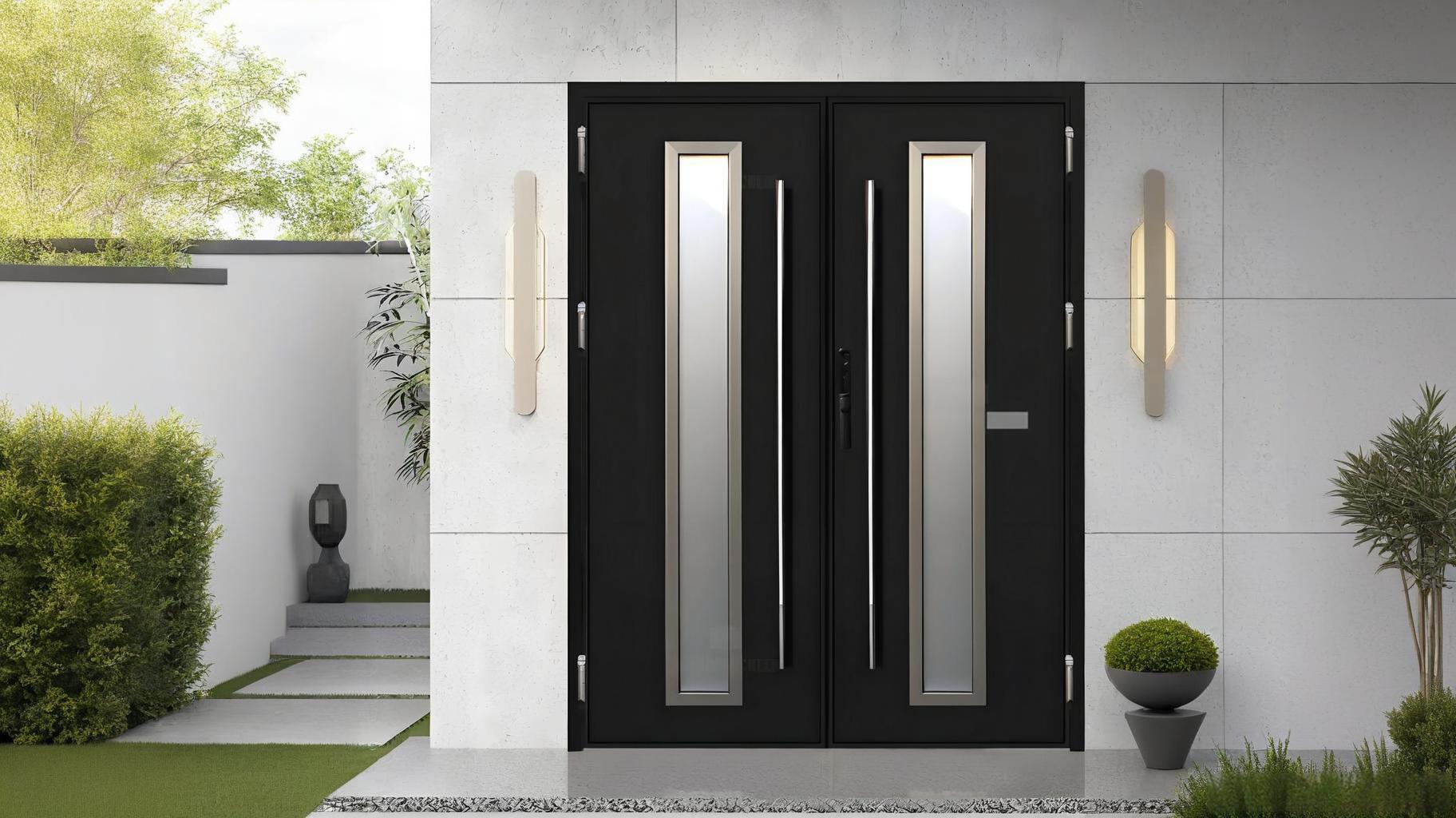 Stainless Steel Entrance Door System