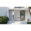Armored Flat Panel Aluminum Entry Door for Office & Villa Projects | BLOSSOM CHEER