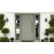 Armored Flat Panel Aluminum Entry Door for Office & Villa Projects