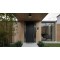 Armored Flat Panel Aluminum Entry Door for Office & Villa Projects