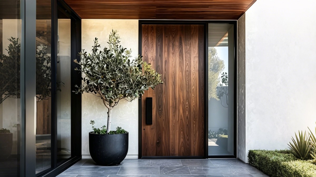 UV transfer aluminum door surface style for project customization