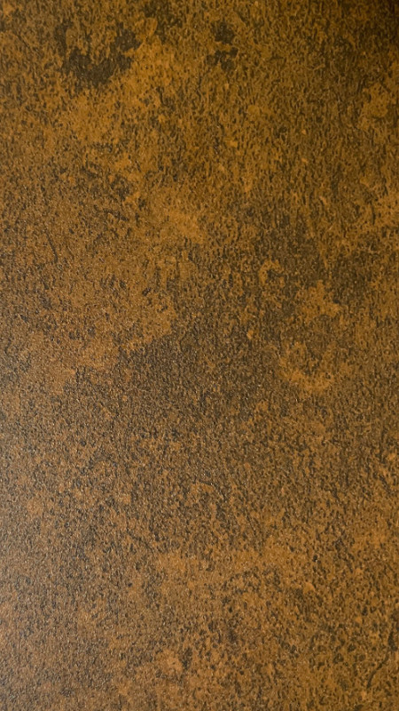 Aged red copper surface treatment
