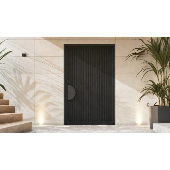 Sunken Engraving Cast Aluminum Door Panel for Villas & Commercial Projects Sunken Engraving Cast Aluminum Door Panel for Villas & Commercial Projects