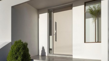 Korean Stainless Steel Flat Panel Door | Fluorocarbon Finish