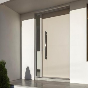 Korean Stainless Steel Flat Panel Door | Fluorocarbon Finish