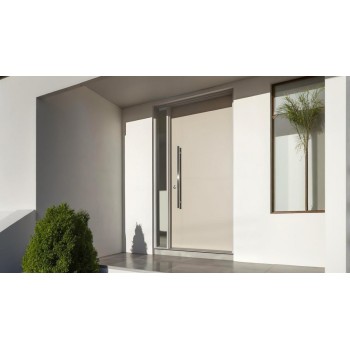 Korean Stainless Steel Flat Panel Door | Fluorocarbon Finish