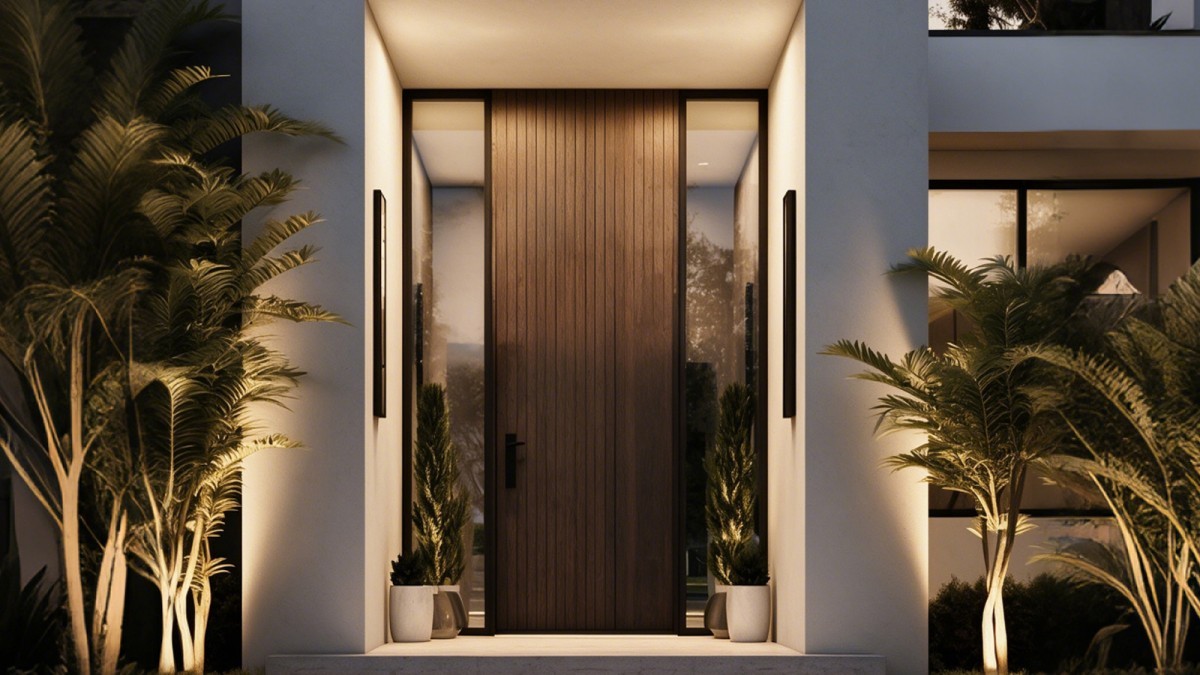 Korean-style stainless steel transfer texture door view 4