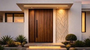 Korean Stainless Steel Transfer Texture Door | Wood & Stone Grain