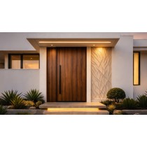 Stainless Steel Transfer Texture Door | Wood & Stone Grain