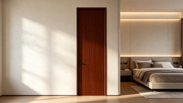 Custom Flat Panel Paint Free Interior Door for Apartment Projects