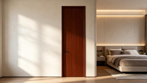Custom Flat Panel Paint Free Interior Door for Apartment Projects
