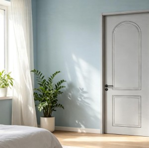 Custom Synchronized Embossed Paint Free Interior Door