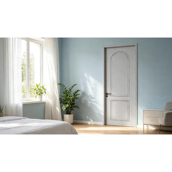 Custom Synchronized Embossed Paint Free Interior Door