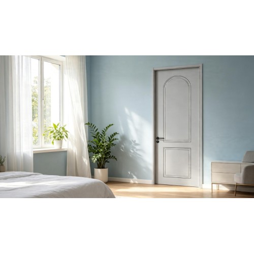 Custom Synchronized Embossed Paint Free Interior Door