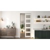 Micro-Gap Pocket Door With Concealed Hardware