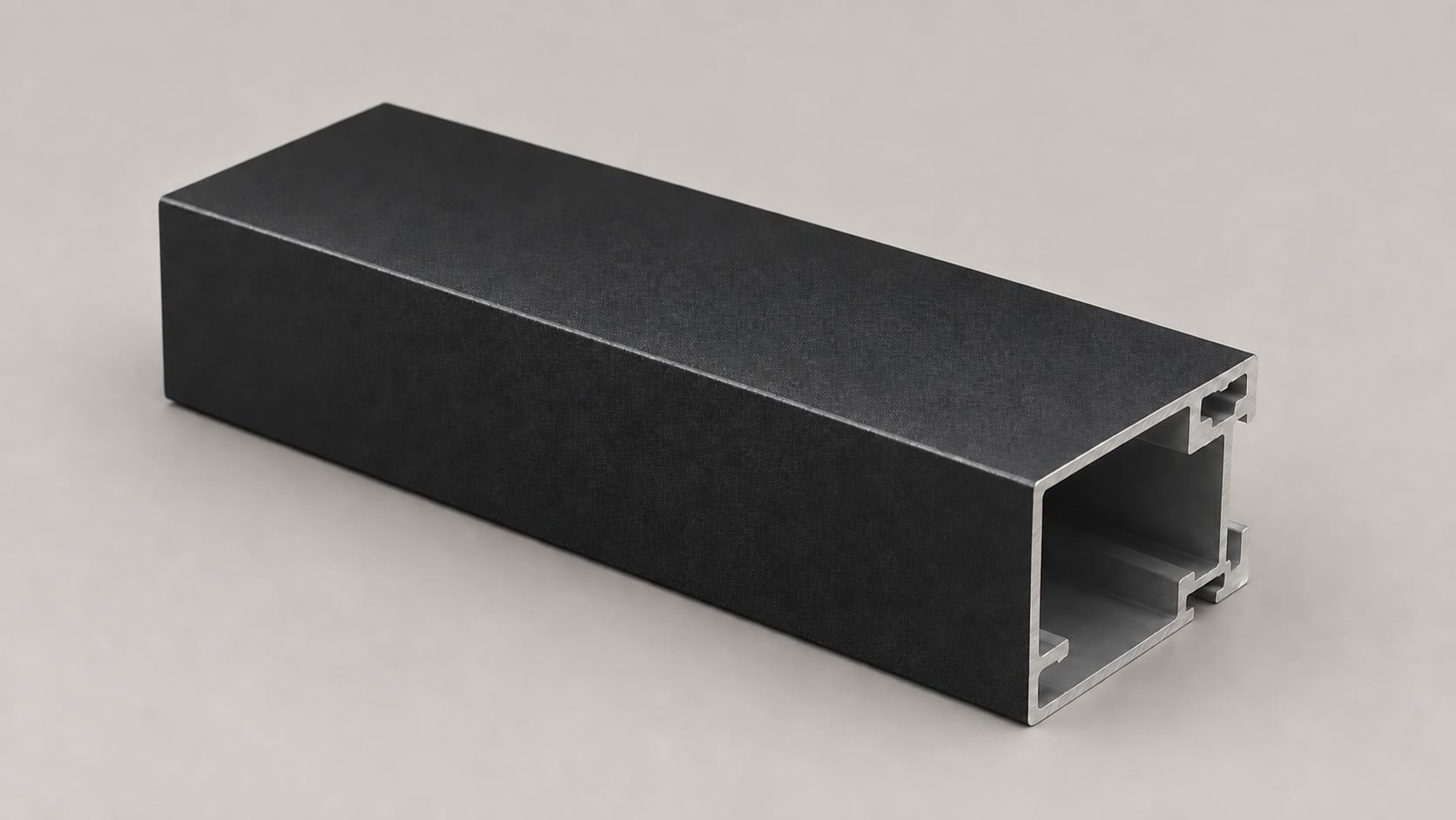 Flash Silver Black or Dark Basalt architectural aluminum window finish