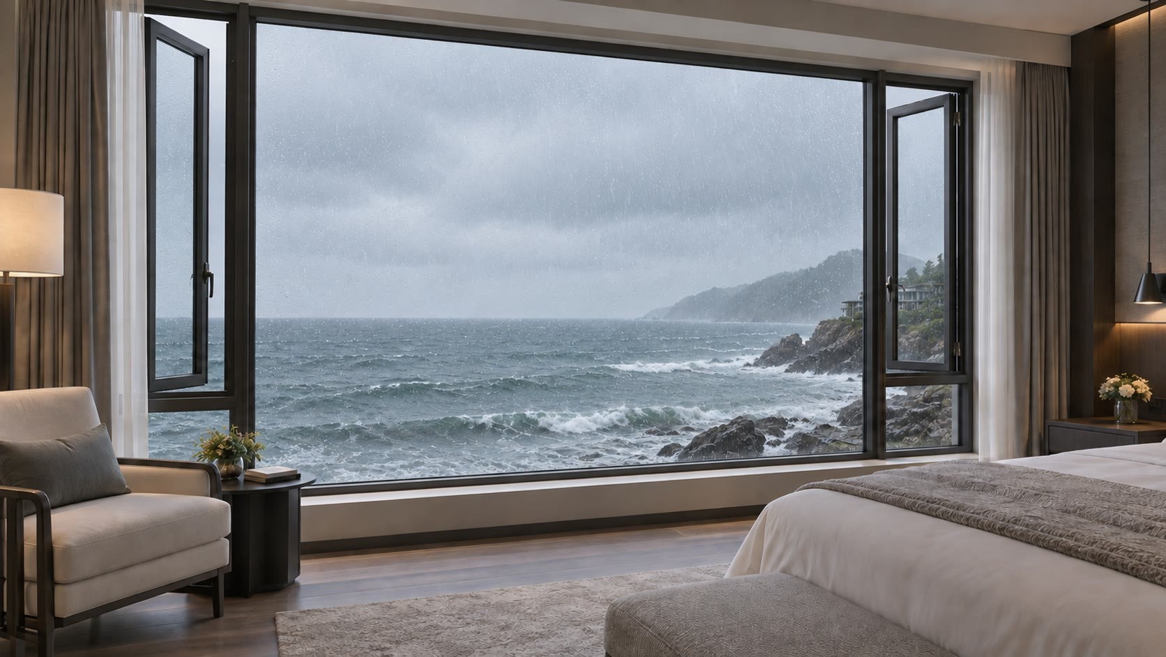 BC-120 coastal high-rise casement window configuration