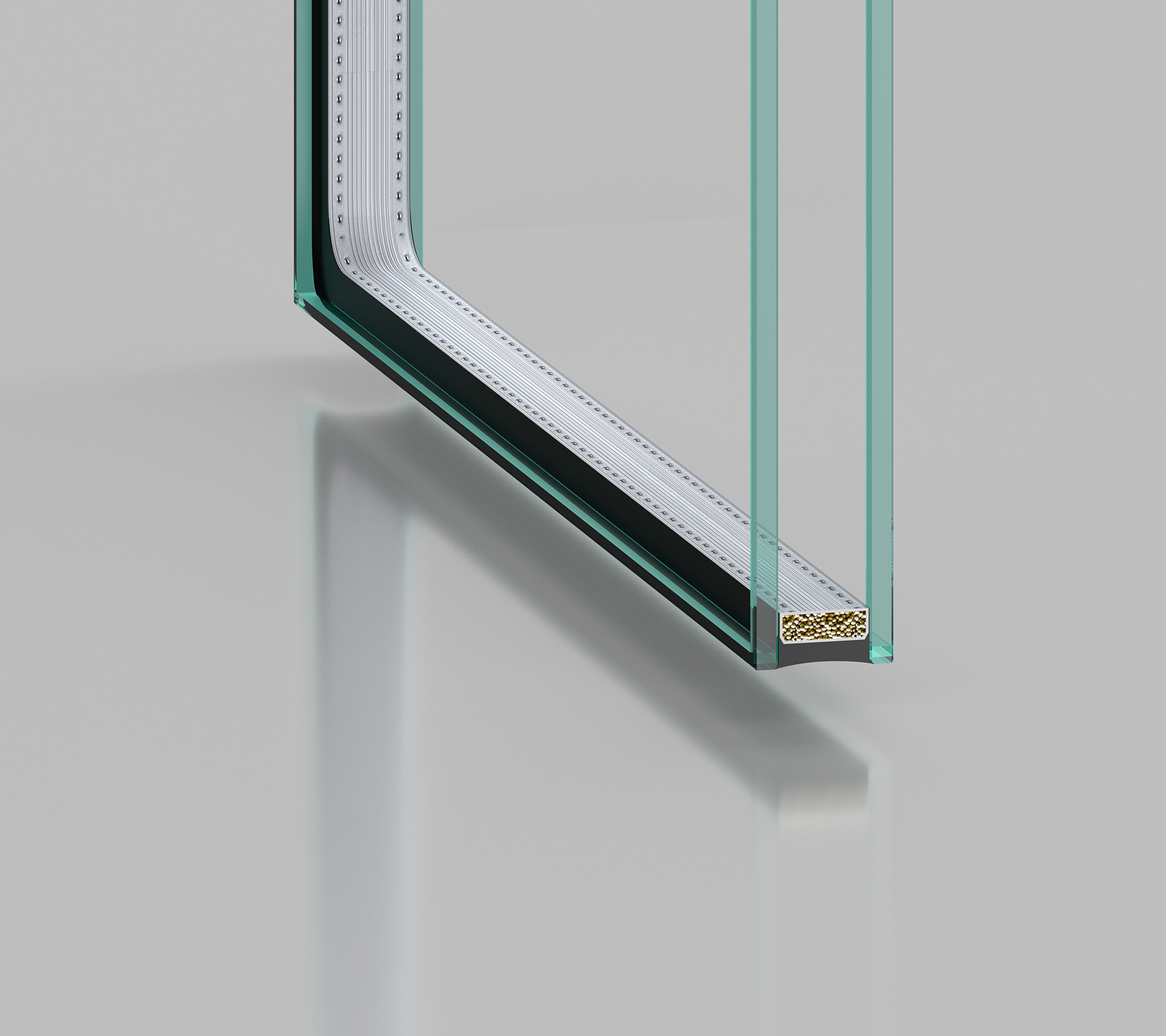 Double-silver Low-E argon-filled insulated glass unit