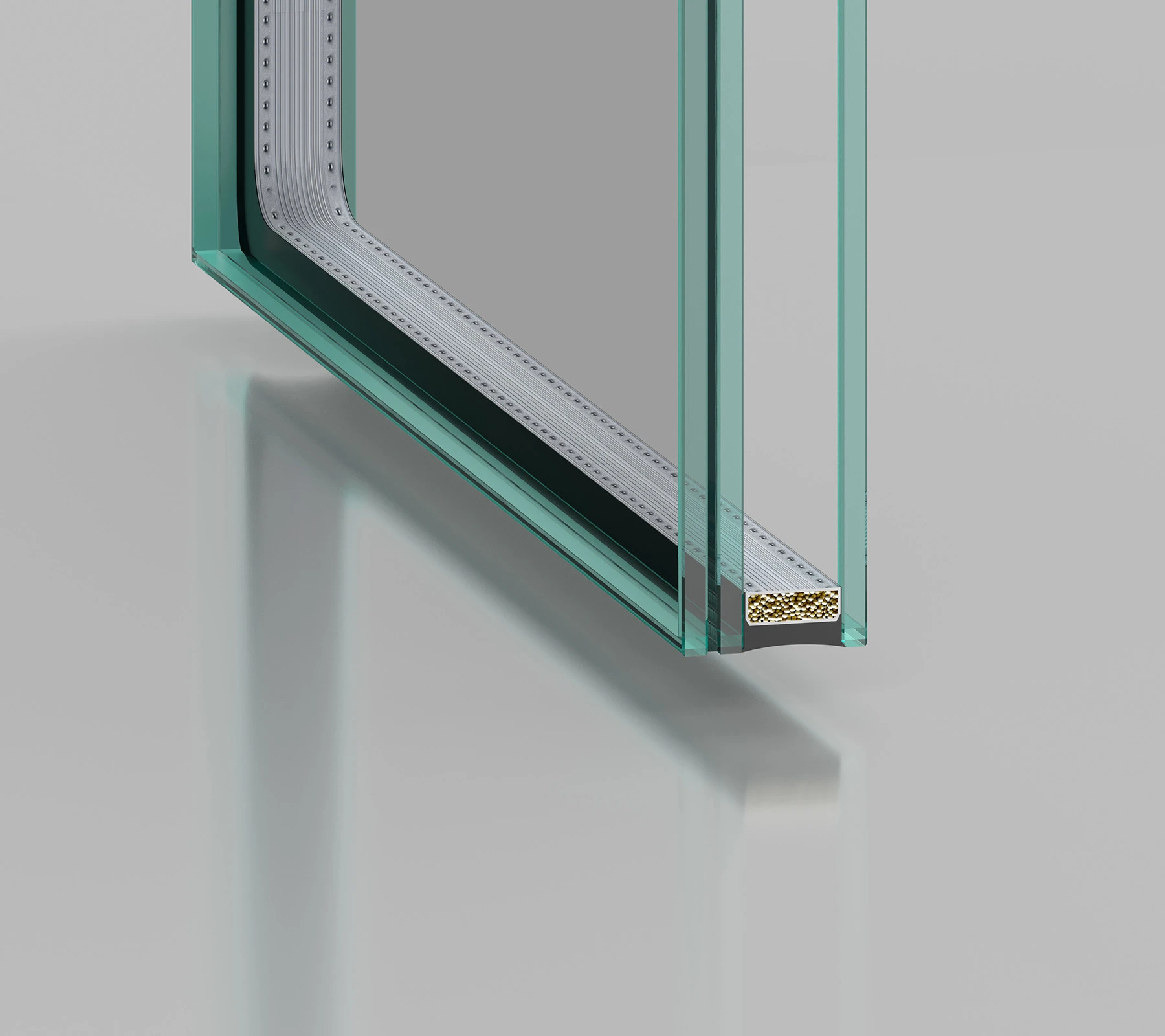 Laminated safety glass for high-wind impact resistance