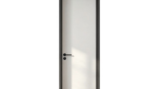 CNC Micro-Carved & Colored Aluminum-Wood Door