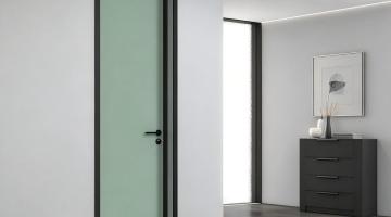 Minimalist Glazed & Kinetic Multi-Slide Door