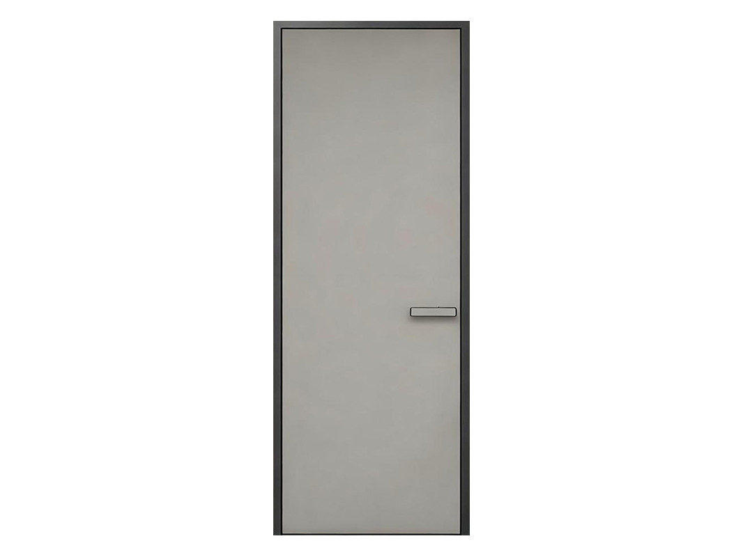 Flush Aluminum-Wood Door with HPL Finish — HBD007