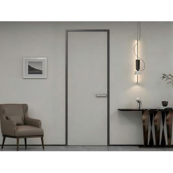 Coplanar Wall-Integrated Concealed Door