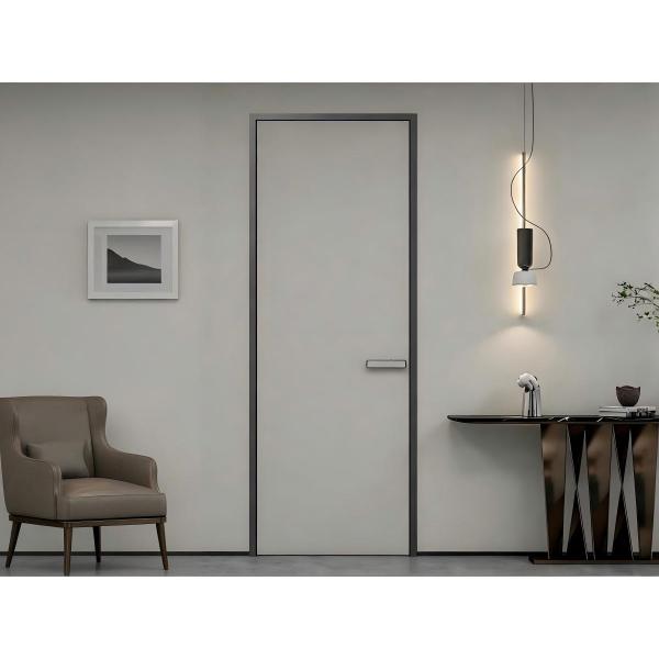 Coplanar Wall-Integrated Concealed Door