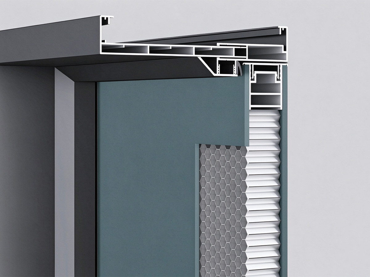 Moisture-resistant door core construction