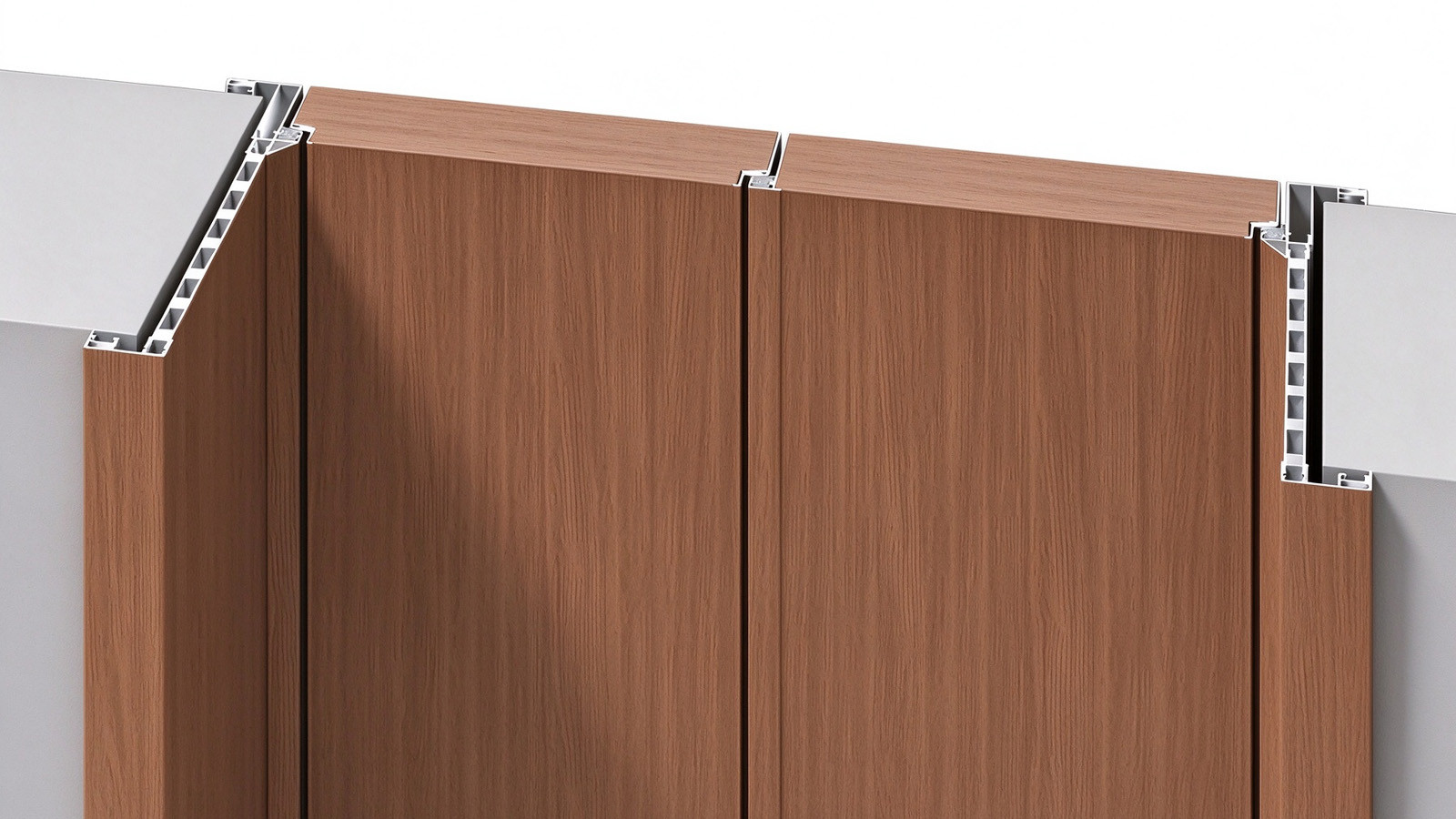 Series 50 Aluminum-Wood Flush Doors