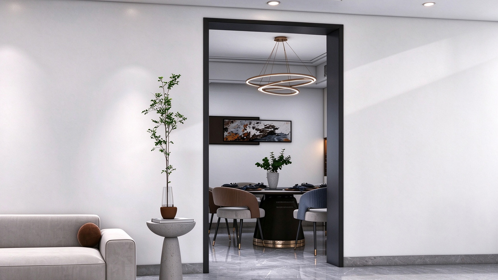 Split Aluminum Door Casing