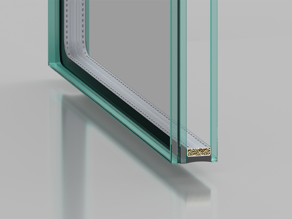 30mm-50mm wide glazing pocket for heavy-duty safety glass