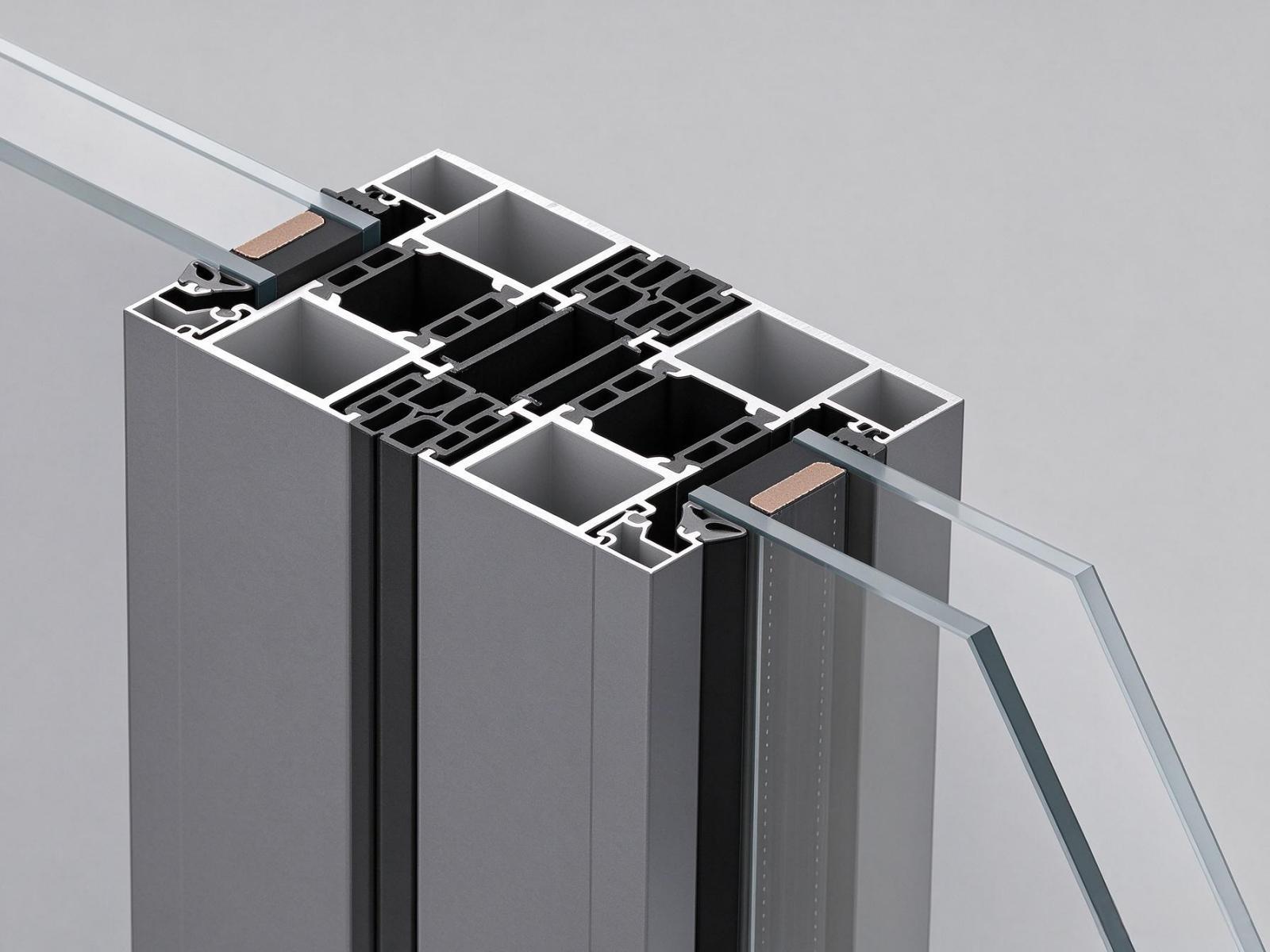 Three-stage flexible seals for Rw 40dB acoustic insulation