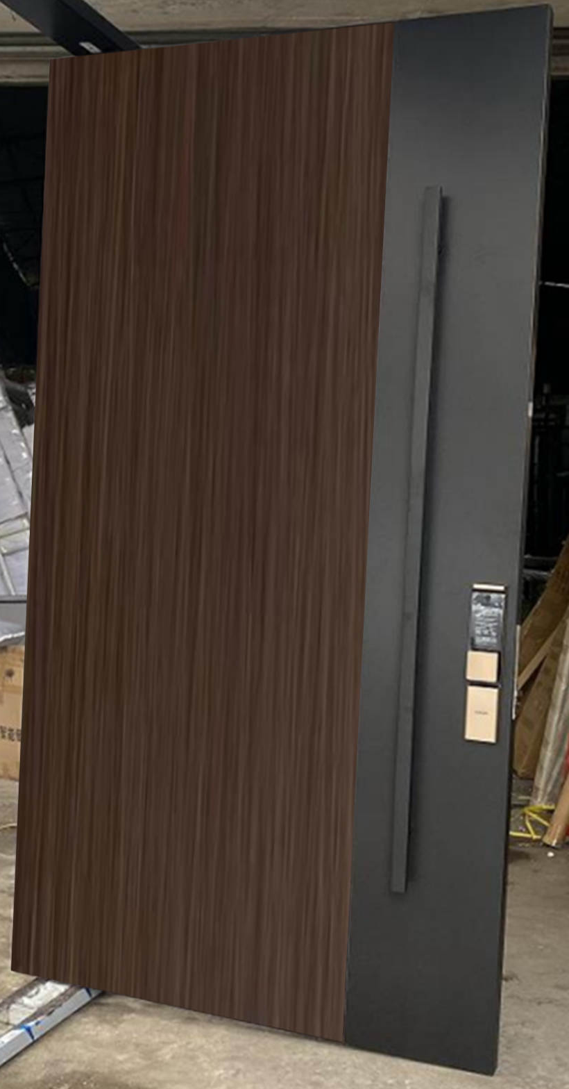 BC2187 Galvanized steel entrance door customize color