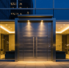 Enhancing Commercial Property Security & Aesthetics: BLOSSOM CHEER Metal Entry Door Solutions