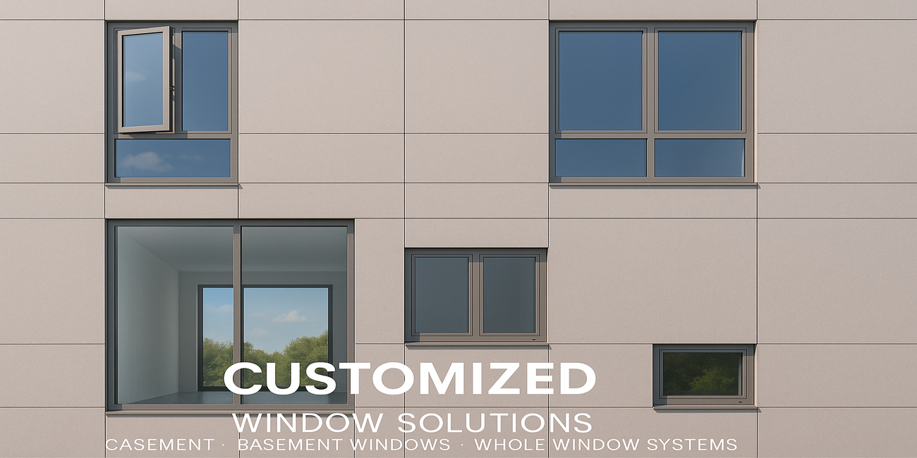 Custom Windows Guide: Sash Replacements, Casement & Basement Windows