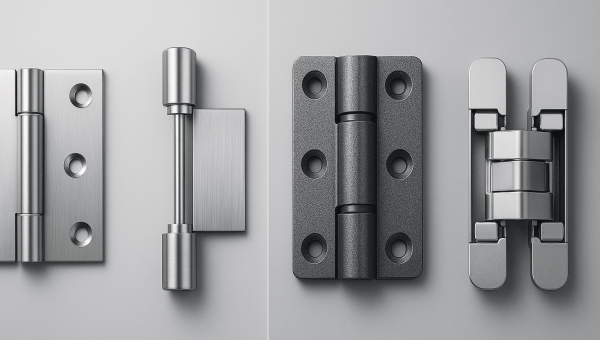 Дверные петли: типы, конструкции и применение