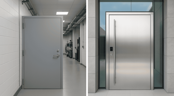 Steel Door vs. Stainless Steel Door Selection Guide
