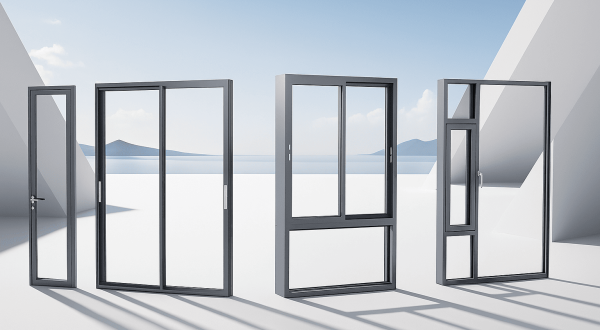 Высокопроизводительные алюминиевые окна и двери для проектов