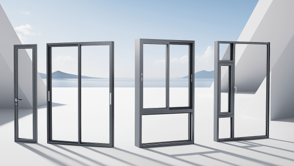 Высокопроизводительные алюминиевые окна и двери для проектов