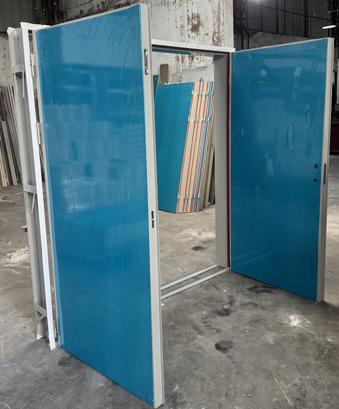 BCFDSNS90-Steel 90-minute fire rated door flate design National Standard